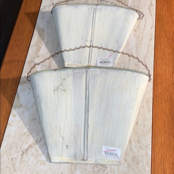 3/$25 Vintage Cottage Look Handmade Metal Wall Mail /Flower Holder/Tools - Picture 3 of 6